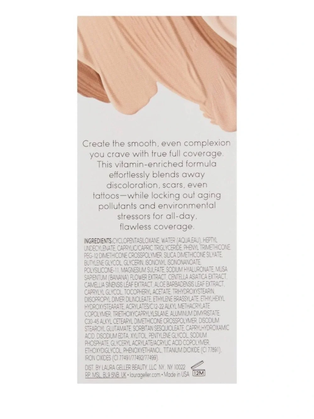 Laura Geller Cover Lock Cream Foundation - Nude Beige